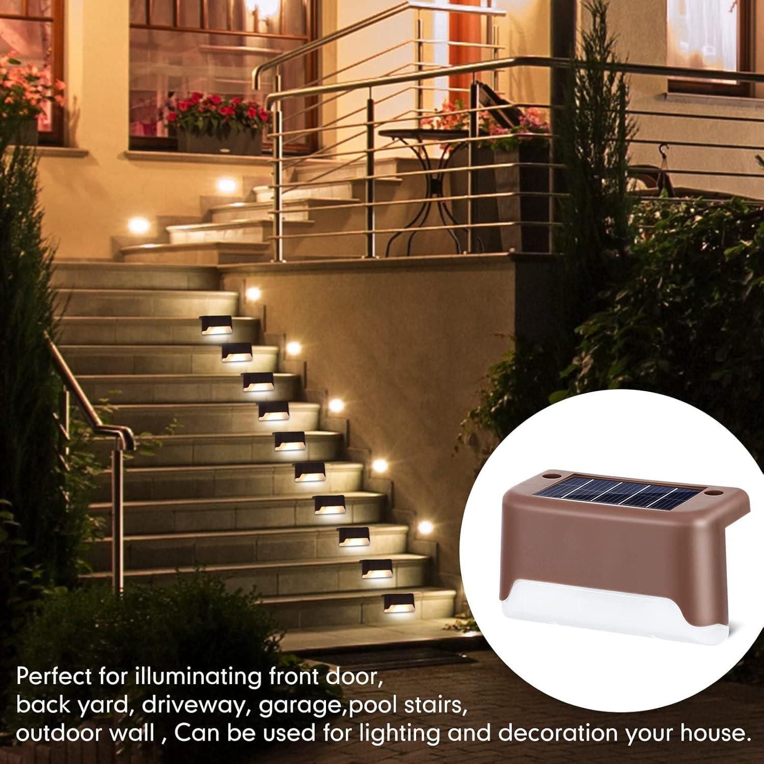 Solar Deck Outdoor Lights